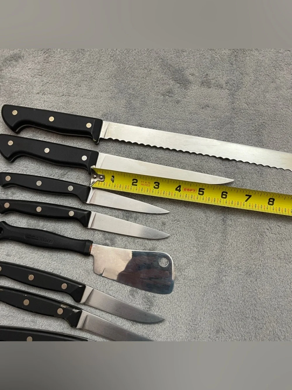 Vtg Gerber Legendary Blades Balance Plus Knifes Lot Of 9
